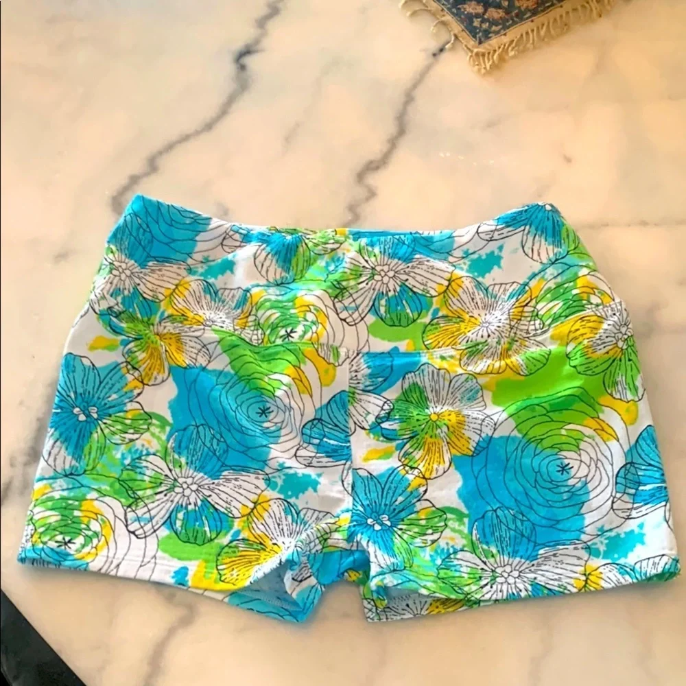 IBKUL Women's Shorts - Paddy Print- UPF 50+